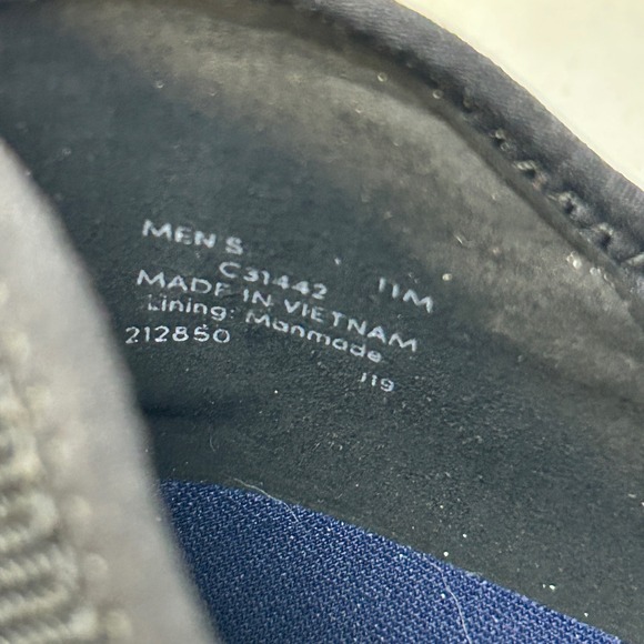 Cole Haan Sneakers Knit Trainer Black Nimbus Cloud Men's 11M Grand Spot - Picture 6 of 7